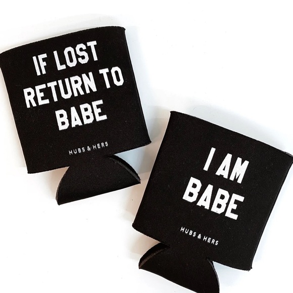 hubs & hers koozie set - Picture 2 of 9